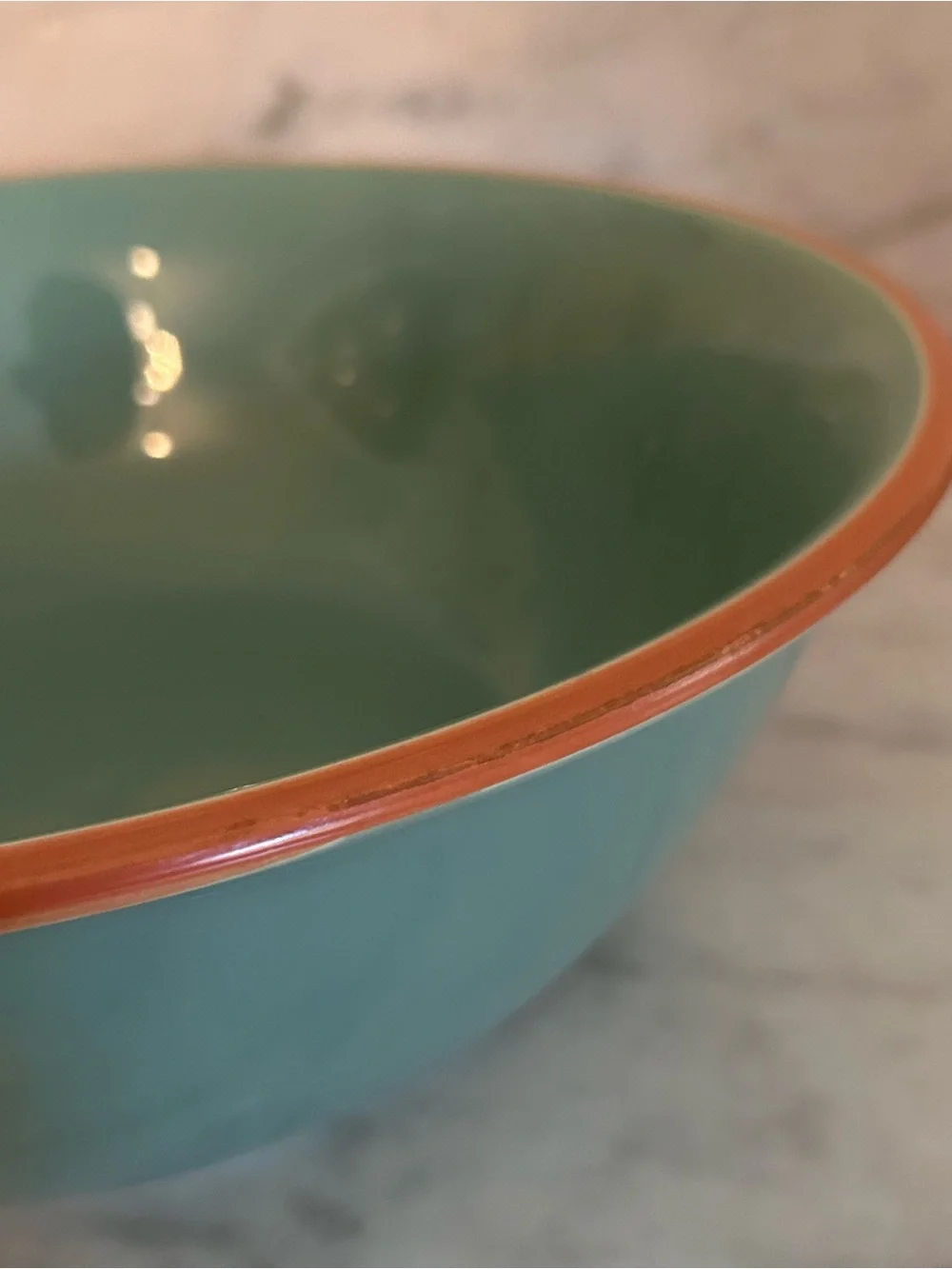 Large Serving Bowl Bobby Flay Turquoise 12” diameter